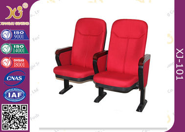 China Rode het Auditoriumstoelen van de Stoffendekking met het Vouwen van Blocnote H1000 * D750 * W550mm leverancier