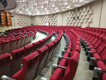 China Kussen die Theaterzetels met Sterke de Plaatsingsstoelen van Aluminiumvoeten/Publiek vouwen leverancier