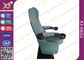 Ergonomische het Theaterstoelen van de Hoofdsteunbioskoop met het Duwen Achter en Zacht Seat leverancier