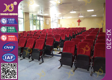 China Metaal die Commerciële de Zaalstoelen van de Auditoriumkerk voor Conferentiezaal vouwen leverancier
