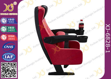 China Het tippen van van de de Componentenpu Bioskoop van Seat Plastic het Theaterstoelen met Drankhouder leverancier