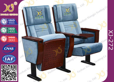 China Duidelijke Gespleten Type Achterrust Auditoriumstoel met het Naaien van Emblemen/Bioscoopzetels leverancier
