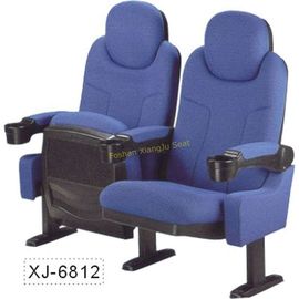 China Blauwe het Theaterstoelen van de Huisbioskoop met Comfortabele Hoofdsteunpp Beweegbare Armsteun leverancier
