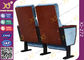 Duidelijke Gespleten Type Achterrust Auditoriumstoel met het Naaien van Emblemen/Bioscoopzetels leverancier