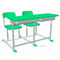 Fixed Dual Double Seat School Student Study Desk with Chairs leverancier