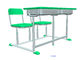 Bureau van de munt het Groene Student en Stoel het Vastgestelde HDPE Meubilair van de Ijzer Regelbare School leverancier